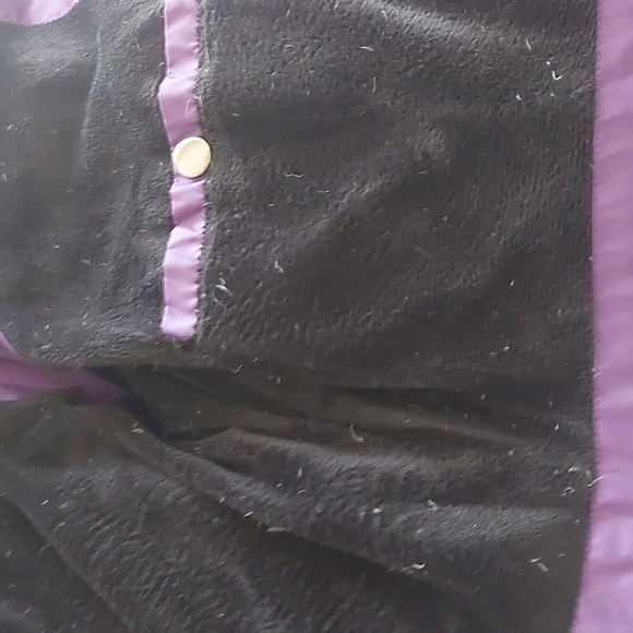 Purple coat, size M, 50% down - Picture 10 of 12